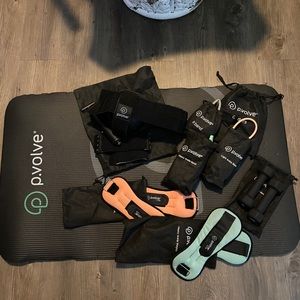 p.volve full set with ball, mat, bands, etc